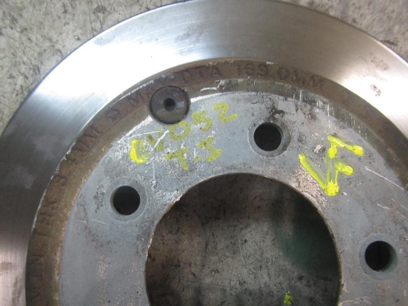 Recambio de disco freno trasero para chrysler jeep compass limited referencia OEM IAM 4743999AA  