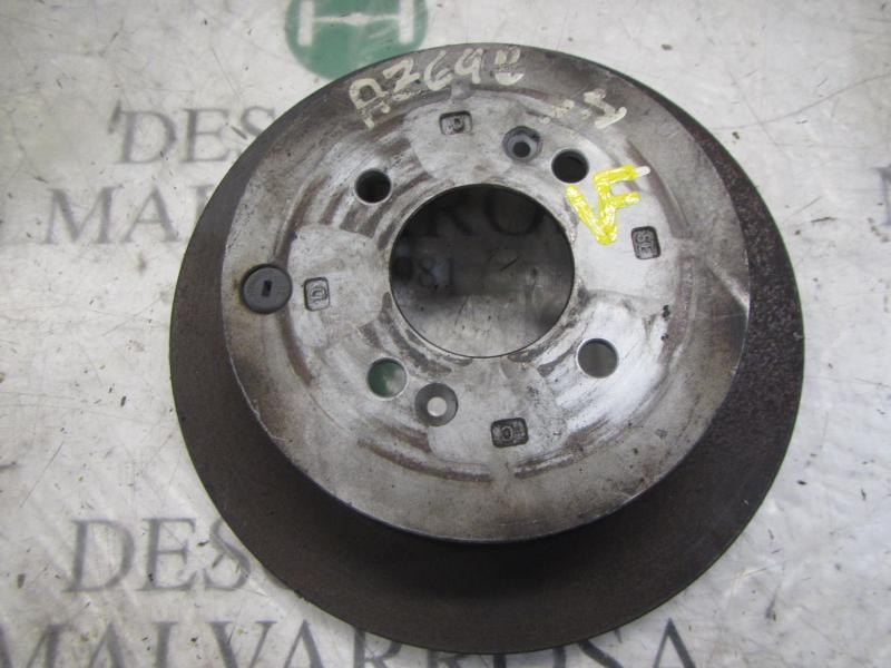 Recambio de disco freno trasero para kia rio 1.5 crdi referencia OEM IAM 584111C800  