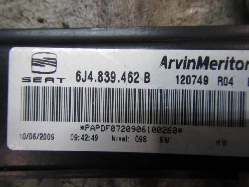 Recambio de elevalunas trasero derecho para seat ibiza (6j5) 1.4 tdi referencia OEM IAM 6J4839462 6J4839462B 