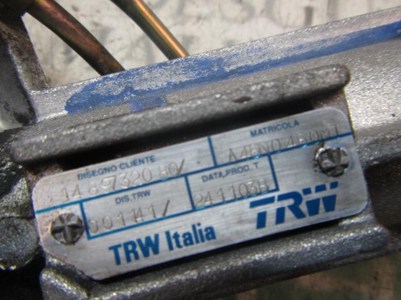 Recambio de cremallera direccion para fiat ulysse (179) 2.2 16v jtd cat referencia OEM IAM 1348591080  