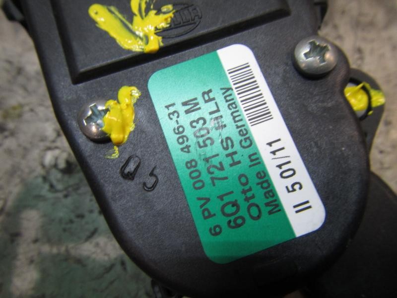 Recambio de potenciometro pedal para seat ibiza (6j5) 1.2 12v referencia OEM IAM 6Q1721503M 6Q1721503M 6PV00849631