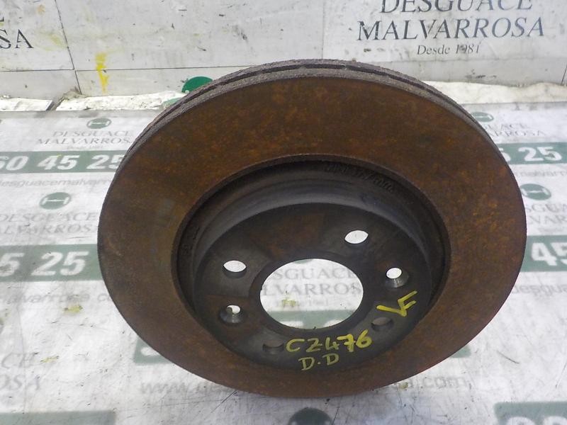 Recambio de disco freno delantero para dacia sandero 1.6 cat referencia OEM IAM 6001548578  