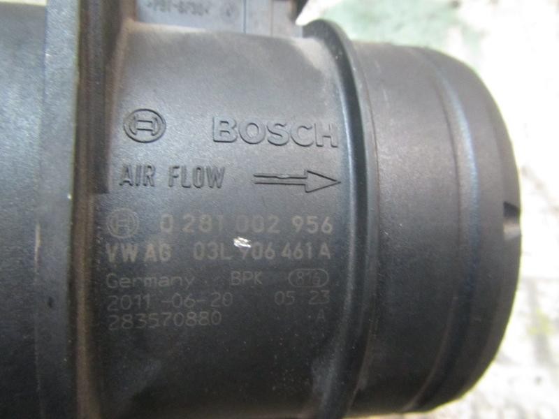Recambio de caudalimetro para volkswagen touran (1t3) 2.0 tdi referencia OEM IAM 03L906461A 03L906461A 0281002956