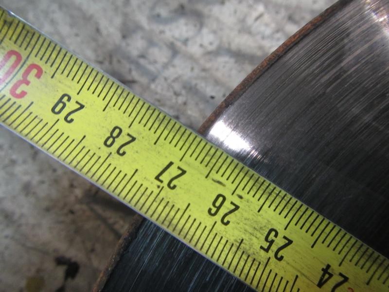 Recambio de disco freno trasero para volkswagen touran (1t3) 2.0 tdi referencia OEM IAM 1K0615601AA  