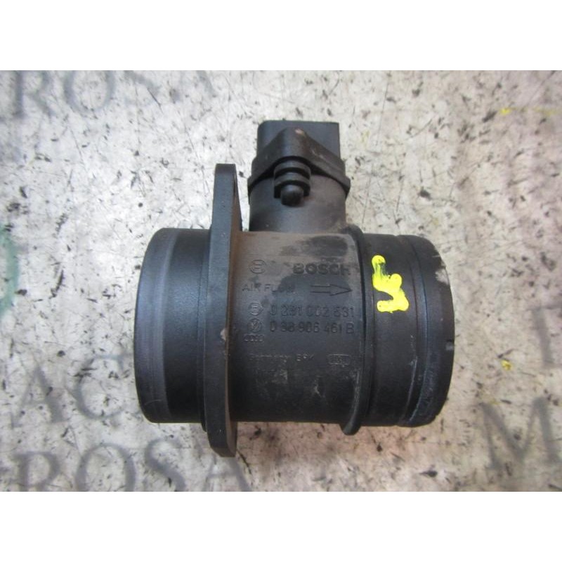 Recambio de caudalimetro para seat leon (1p1) 1.9 tdi referencia OEM IAM 038906461B 038906461B 0281002531