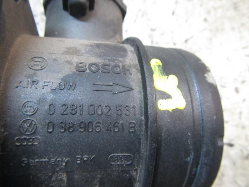 Recambio de caudalimetro para seat leon (1p1) 1.9 tdi referencia OEM IAM 038906461B 038906461B 0281002531