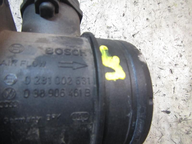 Recambio de caudalimetro para seat leon (1p1) 1.9 tdi referencia OEM IAM 038906461B 038906461B 0281002531