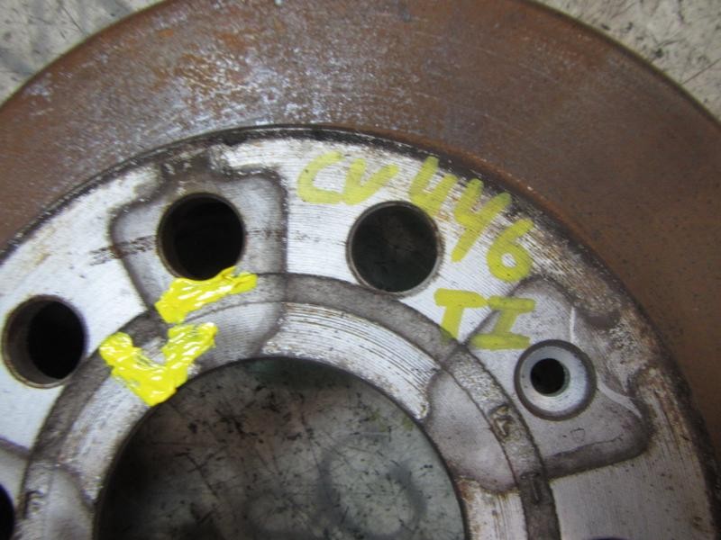 Recambio de disco freno trasero para seat leon (1p1) 1.9 tdi referencia OEM IAM 1K0615601AB  