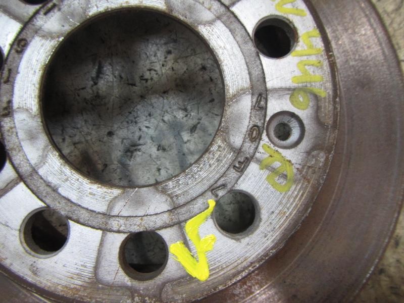 Recambio de disco freno trasero para seat leon (1p1) 1.9 tdi referencia OEM IAM 1K0615601AB  