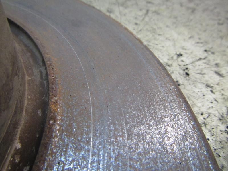 Recambio de disco freno trasero para seat leon (1p1) 1.9 tdi referencia OEM IAM 1K0615601AB  