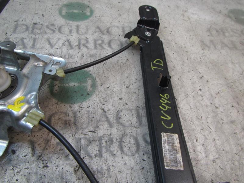 Recambio de elevalunas trasero derecho para seat leon (1p1) 1.9 tdi referencia OEM IAM 1P0839462  