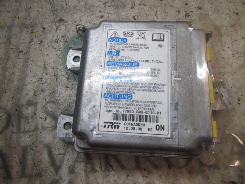 Recambio de centralita airbag para honda civic berlina 5 (fk) 1.8 vtec cat referencia OEM IAM   