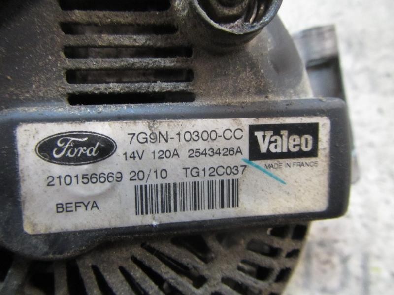 Recambio de alternador para ford fiesta (cb1) 1.25 16v cat referencia OEM IAM 1685794 7G9N10300CC 210156669
