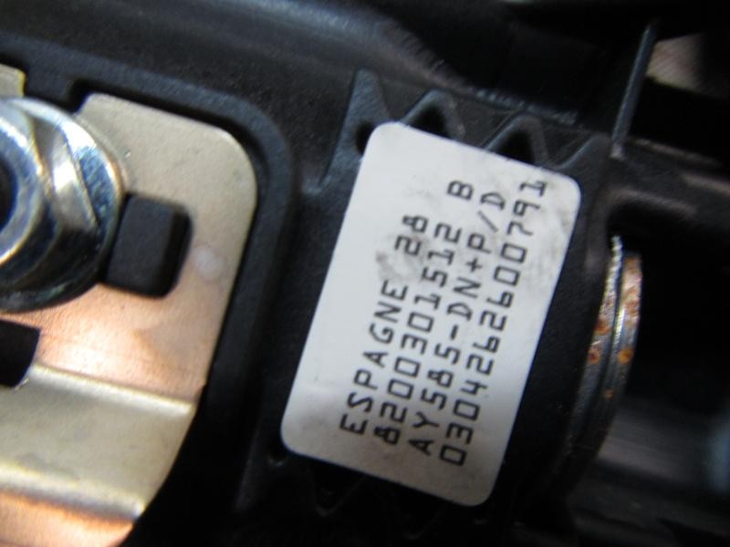 Recambio de airbag delantero izquierdo para renault megane ii berlina 5p confort authentique referencia OEM IAM   