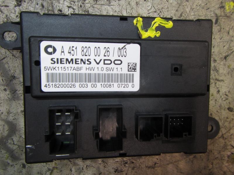 Recambio de modulo electronico para smart coupe 1.0 cat referencia OEM IAM A4518200026 A4518200026 5WK11517ABF