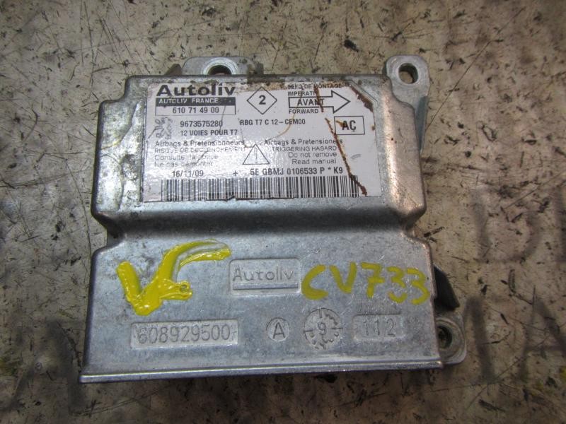 Recambio de centralita airbag para peugeot 308 1.6 hdi fap cat (9hz / dv6ted4) referencia OEM IAM 6546G6  