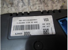 Recambio de cuadro instrumentos para seat ibiza sc (6j1) 1.4 tdi referencia OEM IAM 6J0920801AX 6J0920800L A2C83311201 2