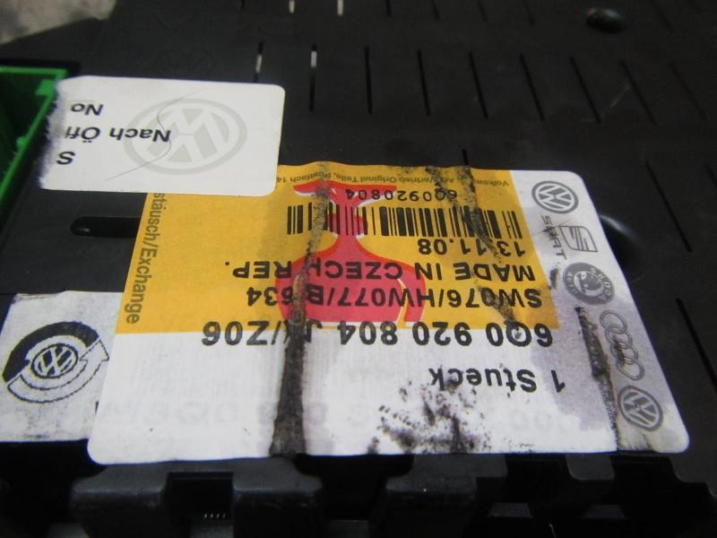 Recambio de cuadro instrumentos para volkswagen polo (9n3) 1.4 tdi referencia OEM IAM   