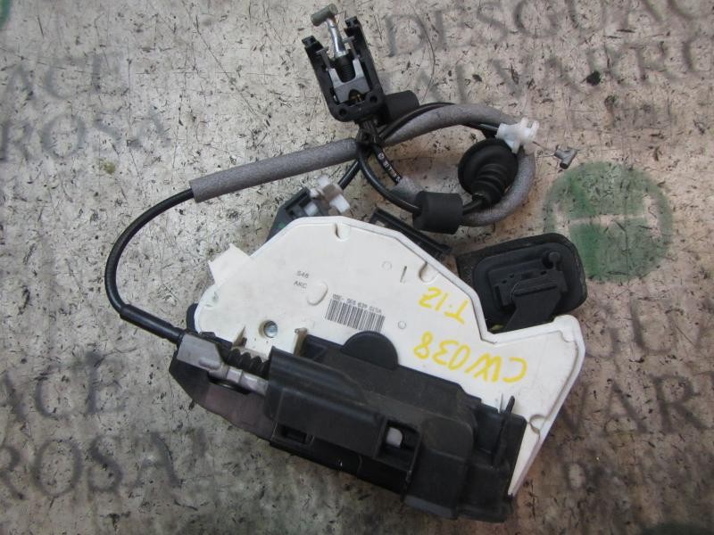 Recambio de cerradura puerta trasera izquierda para skoda rapid active referencia OEM IAM 5E0839015A  