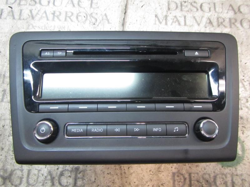 Recambio de sistema audio / radio cd para skoda rapid active referencia OEM IAM 5J0035161E 5J0035161E 28346194
