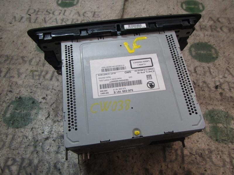 Recambio de sistema audio / radio cd para skoda rapid active referencia OEM IAM 5J0035161E 5J0035161E 28346194