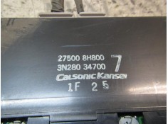 Recambio de mando climatizador para nissan x-trail (t30) comfort referencia OEM IAM 275008H802 275008H800 3N28034700 2