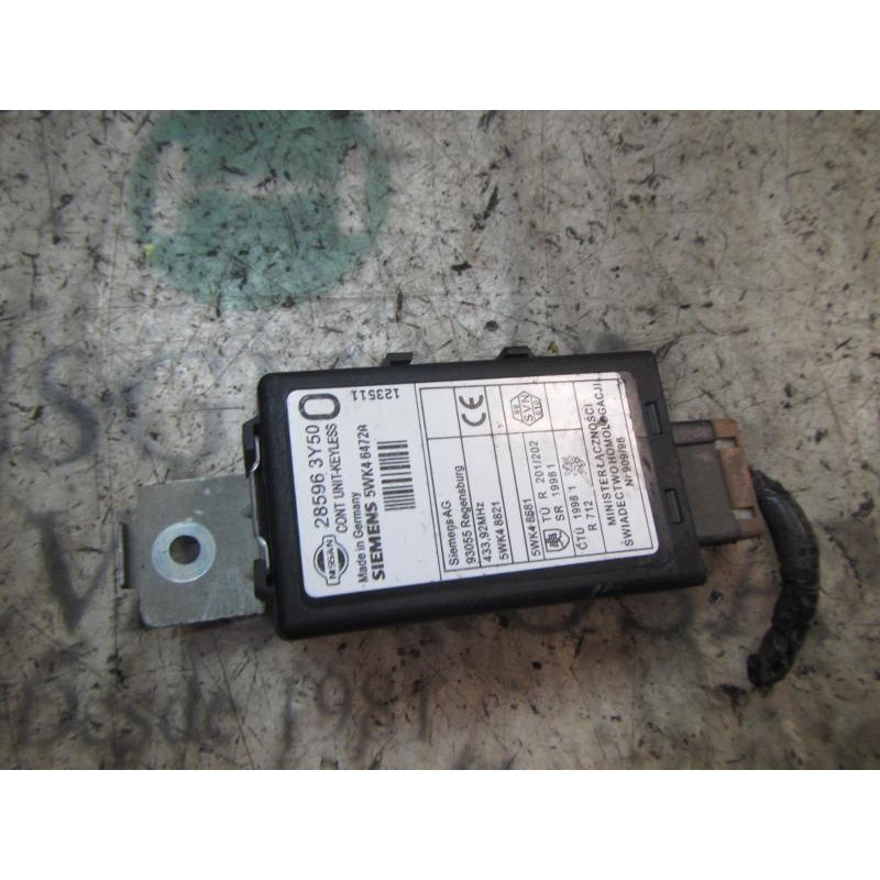 Recambio de modulo electronico para nissan x-trail (t30) comfort referencia OEM IAM 285963Y500 285963Y500 5WK46472A