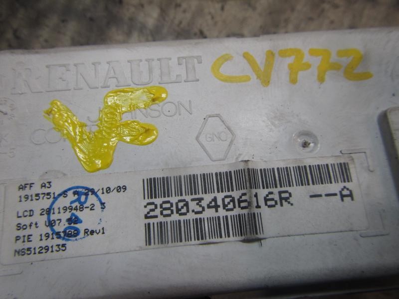 Recambio de mando multifuncion para renault megane iii berlina 5 p dynamique referencia OEM IAM 280346458R 280340616R 