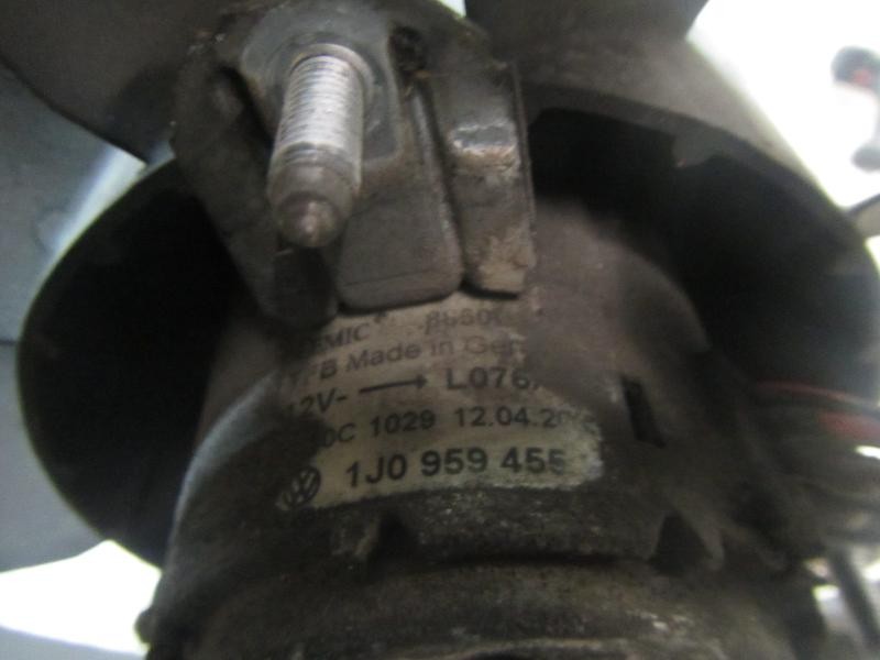 Recambio de electroventilador radiador aire acondicionado para seat toledo (1m2) select referencia OEM IAM   