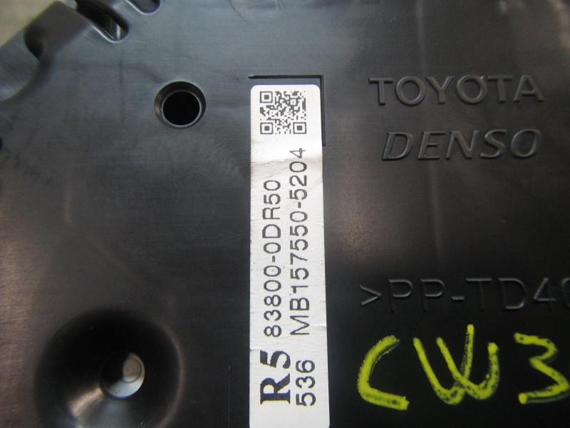Recambio de cuadro instrumentos para toyota yaris 1.0 cat referencia OEM IAM 838000DR50 838000DR50 MB1575505204