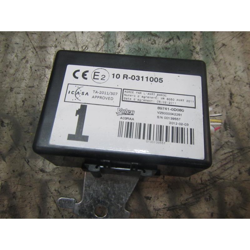 Recambio de modulo electronico para toyota yaris 1.0 cat referencia OEM IAM 897410D080 897410D080 