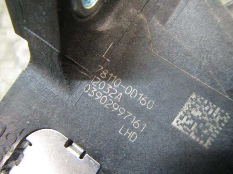 Recambio de potenciometro pedal para toyota yaris 1.0 cat referencia OEM IAM 781100D160 781100D160 03902997161