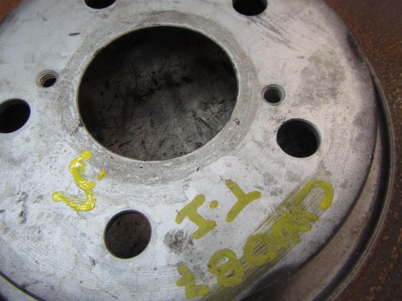 Recambio de disco freno trasero para toyota avensis (t27) 2.0 d-4d cat referencia OEM IAM   