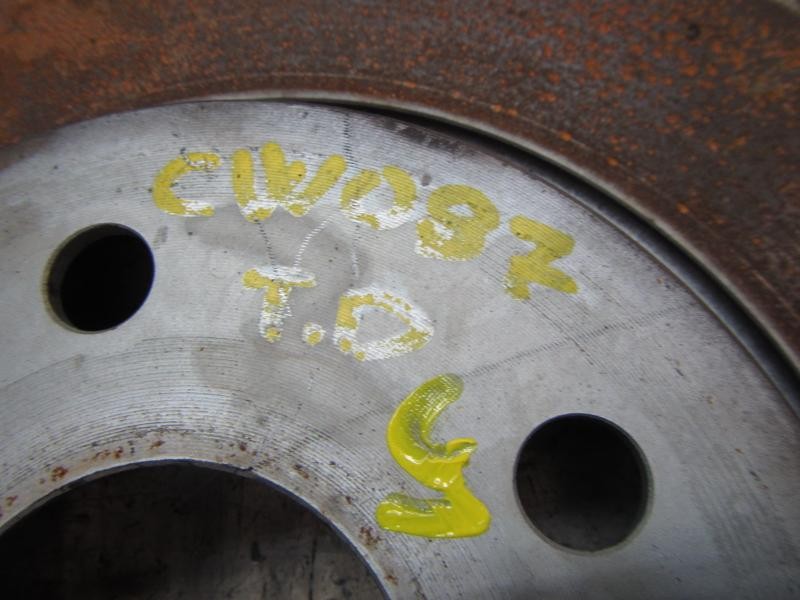 Recambio de disco freno trasero para toyota avensis (t27) 2.0 d-4d cat referencia OEM IAM   