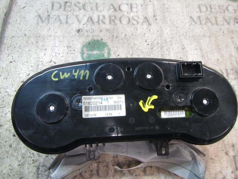 Recambio de cuadro instrumentos para fiat bravo (198) 1.6 jtdm 16v cat referencia OEM IAM  51820214 503001980001