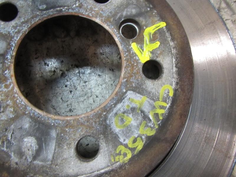 Recambio de disco freno trasero para bmw serie 5 berlina (e60) 530d referencia OEM IAM 34216864061  
