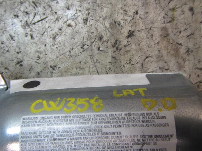 Recambio de airbag lateral delantero derecho para bmw serie 5 berlina (e60) 530d referencia OEM IAM 72126963022 601190500C 