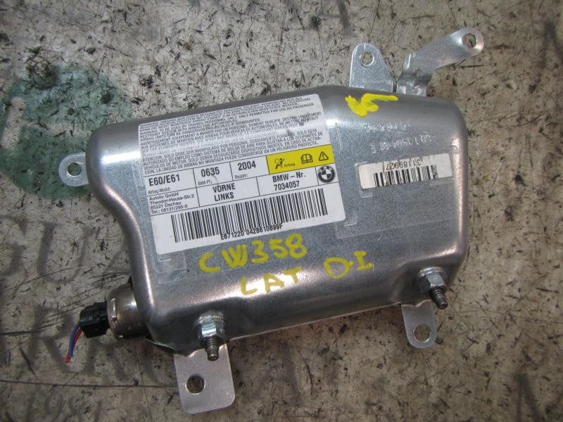 Recambio de airbag lateral delantero izquierdo para bmw serie 5 berlina (e60) 530d referencia OEM IAM 72126963021 601190601C 