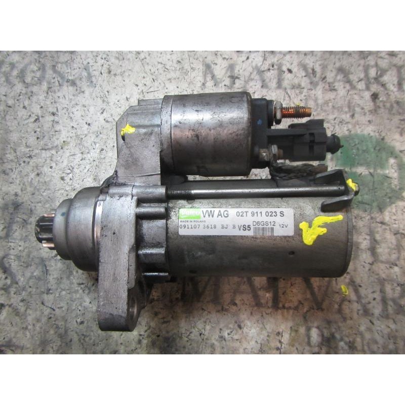 Recambio de motor arranque para skoda fabia (5j2 ) 1.2 12v referencia OEM IAM 02T911023R 02T911023S D6GS12