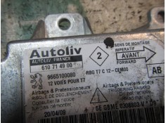 Recambio de centralita airbag para peugeot 308 1.6 hdi fap cat (9hz / dv6ted4) referencia OEM IAM    2