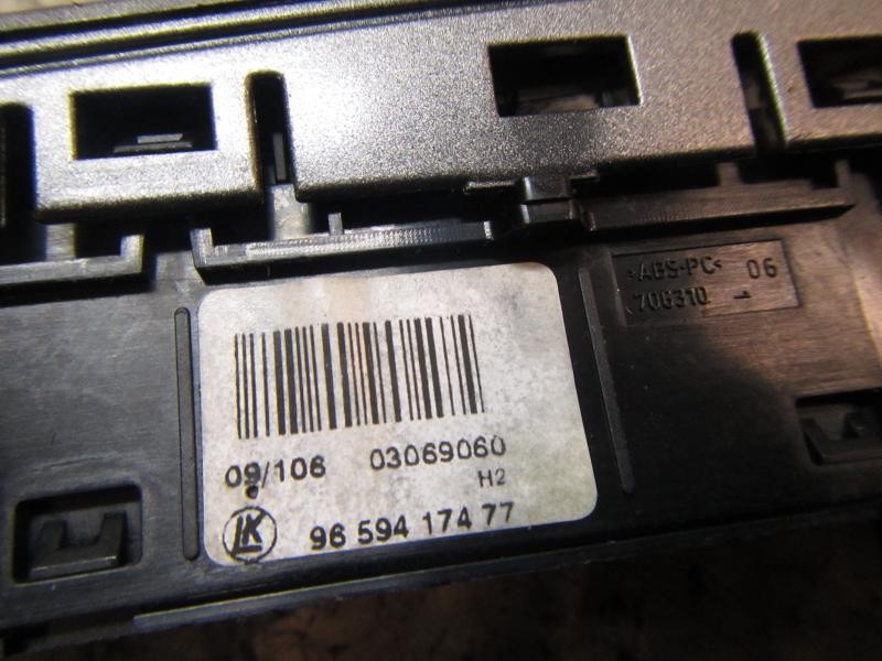 Recambio de warning para peugeot 308 1.6 hdi fap cat (9hz / dv6ted4) referencia OEM IAM   