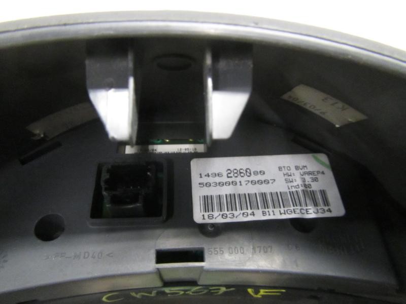 Recambio de pantalla multifuncion para lancia phedra (180) 2.2 jtd 16v emblema referencia OEM IAM   