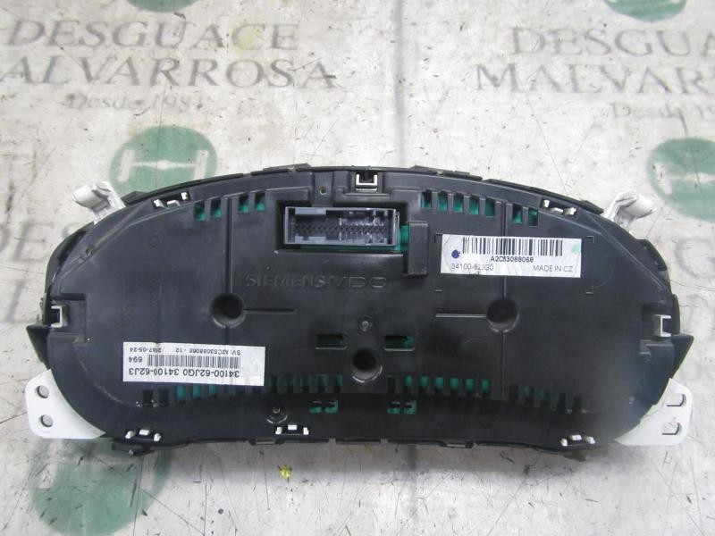 Recambio de cuadro instrumentos para suzuki swift berlina (mz) gl (5-ptas.) referencia OEM IAM 3410062JG0 3410062J3 A2C53088068