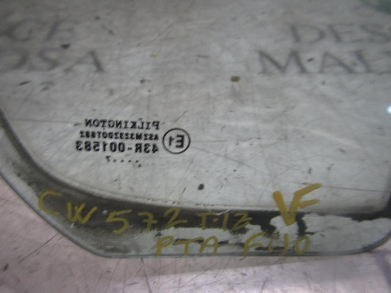 Recambio de cristal custodia trasero izquierdo para suzuki swift berlina (mz) gl (5-ptas.) referencia OEM IAM 8455662J00  