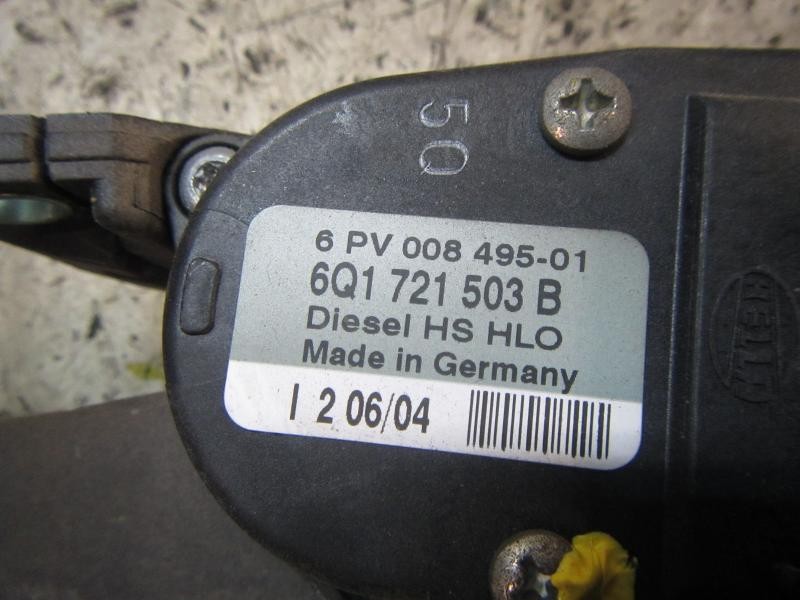 Recambio de potenciometro pedal para seat ibiza (6l1) 1.9 sdi referencia OEM IAM   