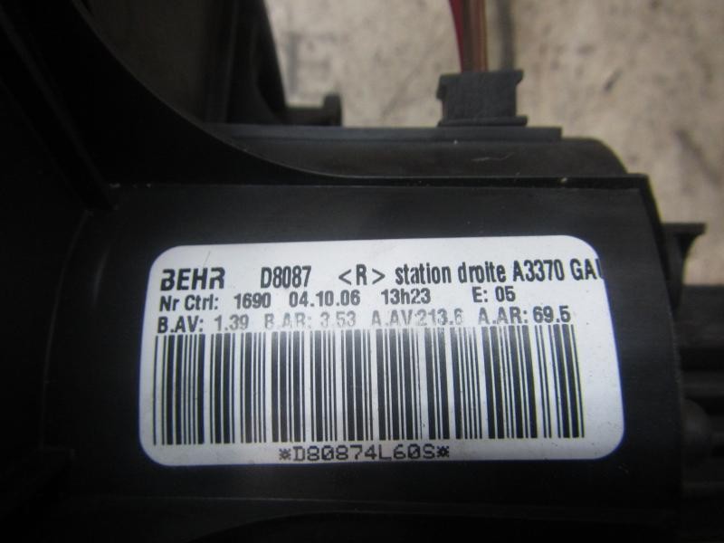 Recambio de motor calefaccion para opel zafira b cosmo referencia OEM IAM   