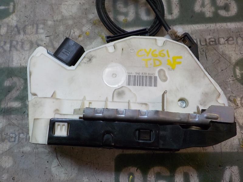 Recambio de cerradura puerta trasera derecha para skoda fabia (5j2 ) spirit referencia OEM IAM 5N0839016D  