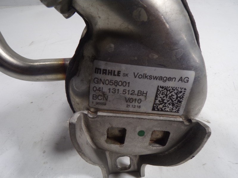 Recambio de enfriador egr para audi q3 (8ug) 2.0 16v tdi referencia OEM IAM 04L131512D 04L131512BH 