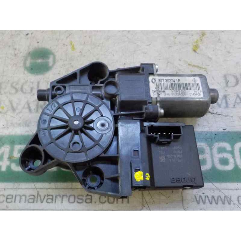 Recambio de motor elevalunas delantero derecho para renault scenic iii 1.5 dci diesel fap referencia OEM IAM   