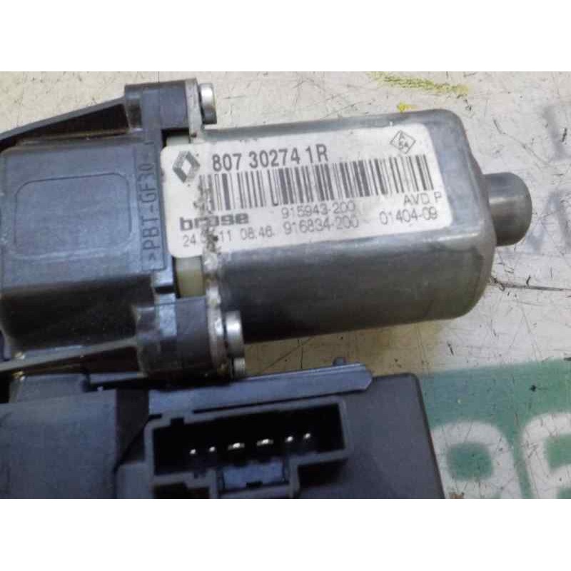 Recambio de motor elevalunas delantero derecho para renault scenic iii 1.5 dci diesel fap referencia OEM IAM   